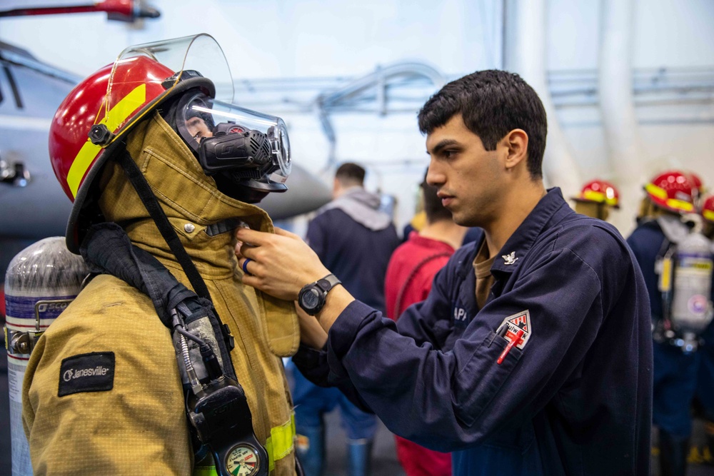 Daily Operations Aboard USS George H.W. Bush (CVN 77)