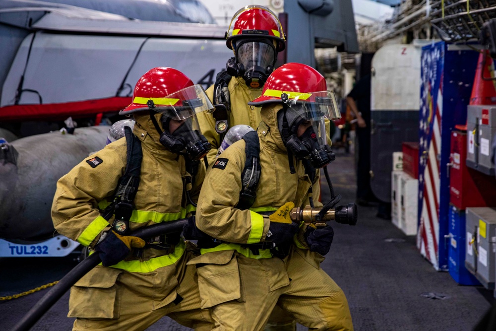 Daily Operations Aboard USS George H.W. Bush (CVN 77)