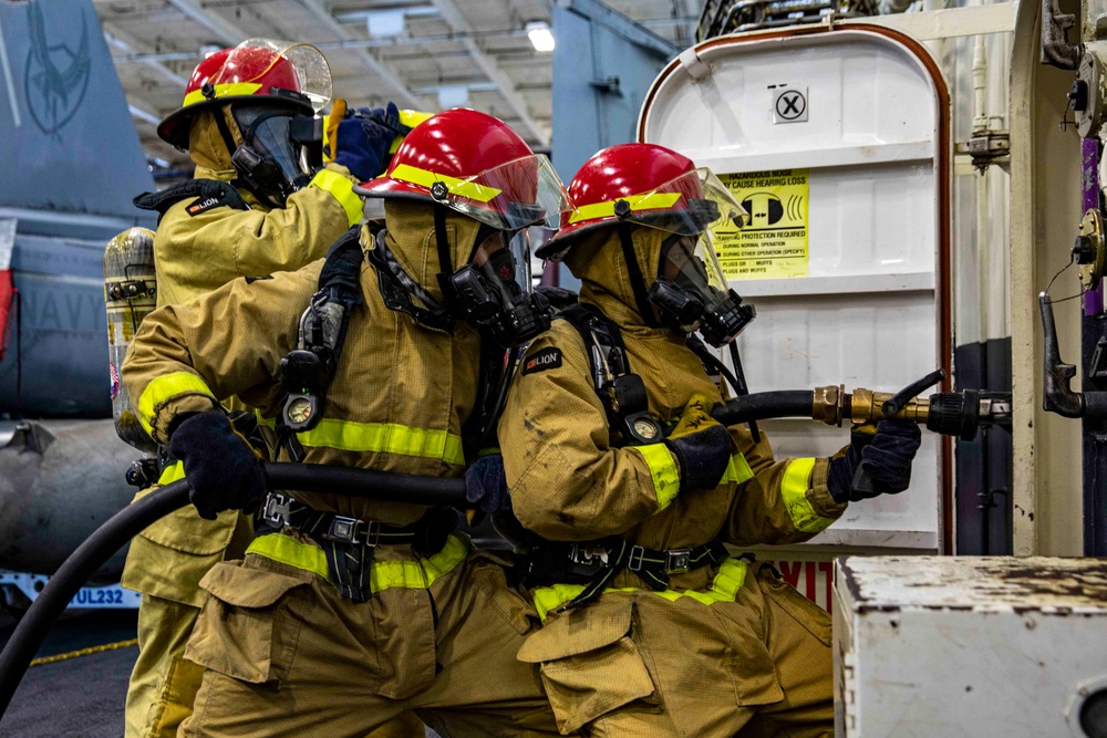 Daily Operations Aboard USS George H.W. Bush (CVN 77)