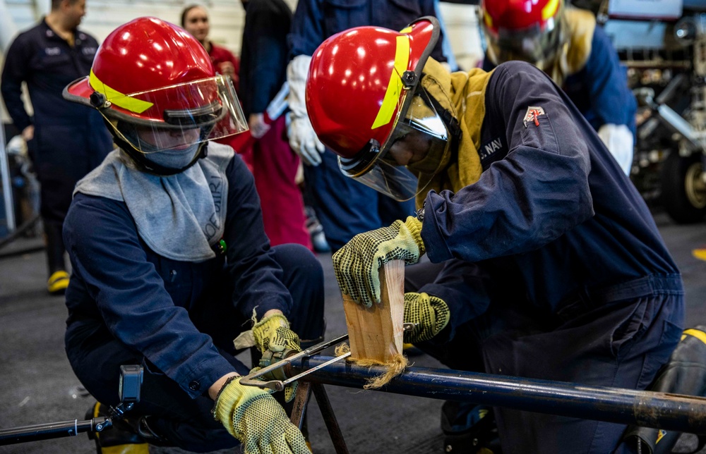 Daily Operations Aboard USS George H.W. Bush (CVN 77)