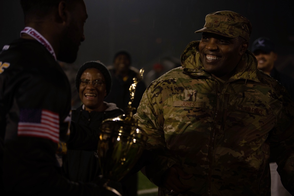 Team Ramstein hosts first Air Force vs Army Flag Football Game