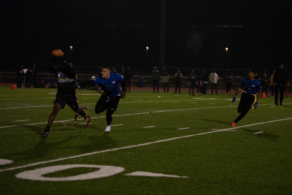 Team Ramstein hosts first Air Force vs Army Flag Football Game