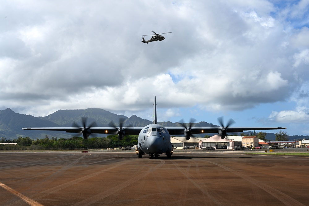 Little Rock Air Force Base participates in Joint Pacific Multinational Readiness Center training exercise