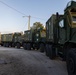 Road To MEUEX I: CLB-22 Departs 17-Vehicle Convoy to Marine Corps Auxiliary Landing Field Bogue