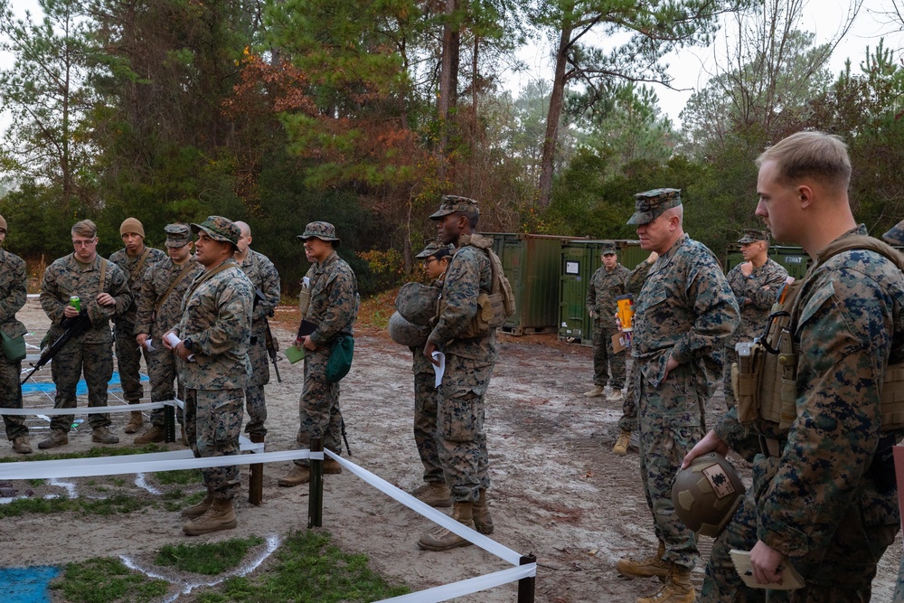 Road To MEUEX I: CLB-22 Departs 17-Vehicle Convoy to Marine Corps Auxiliary Landing Field Bogue