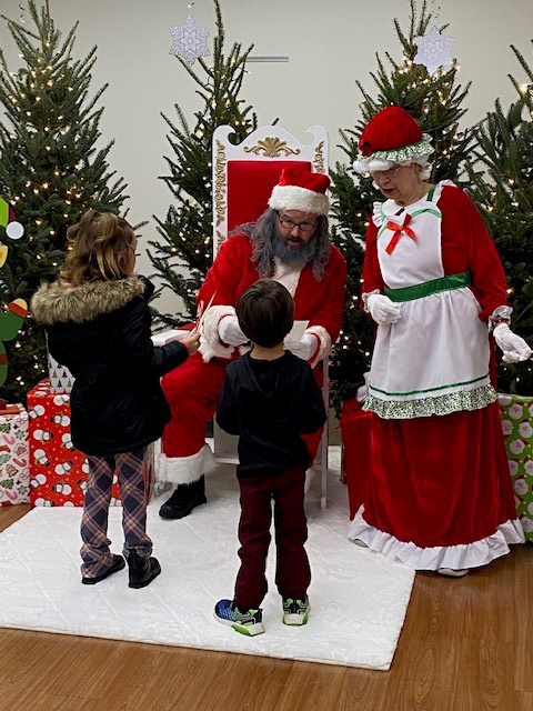 Santa Claus arrives at NEX locations around the world