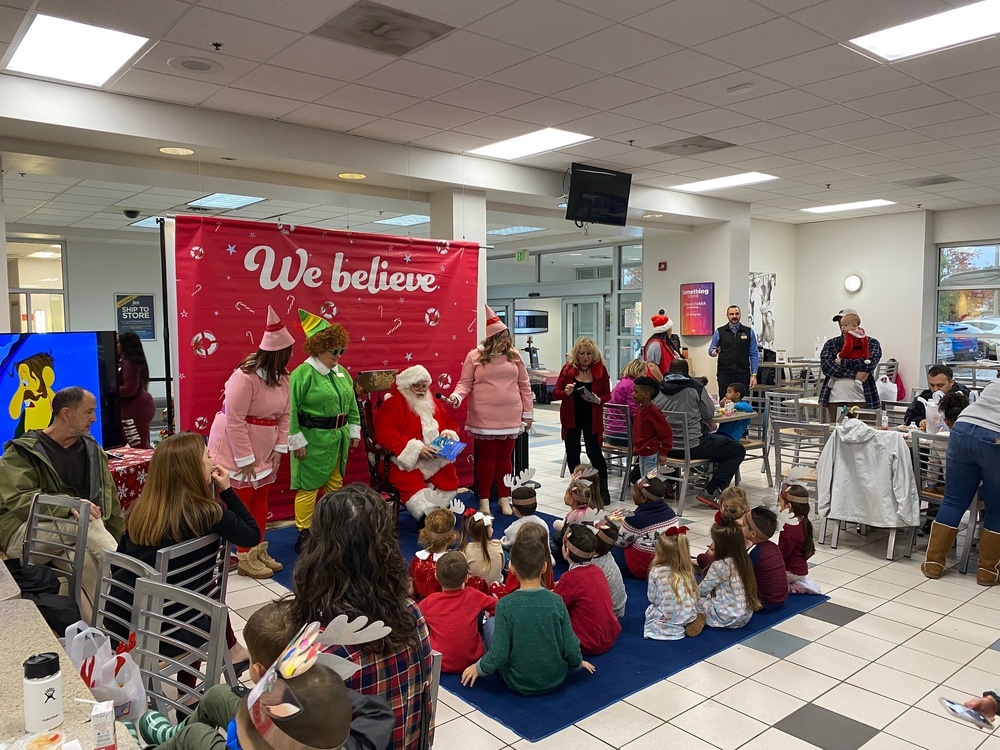 Santa Claus arrives at NEX locations around the world