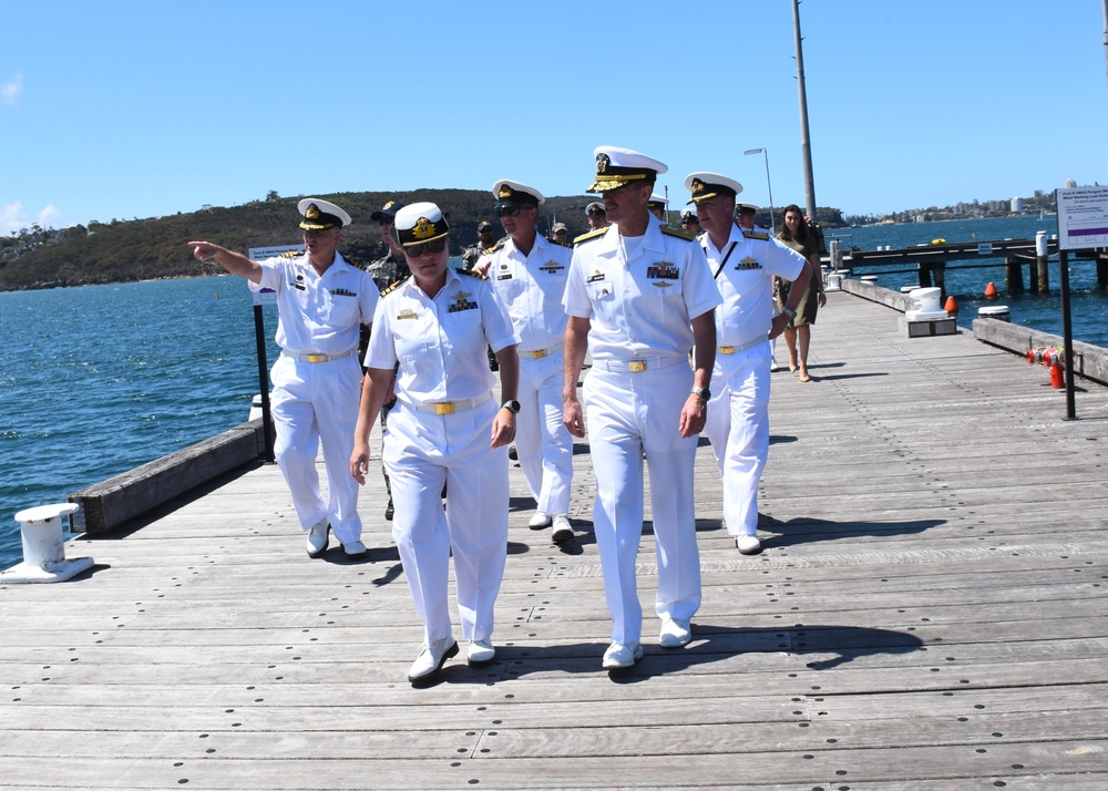 CNMOC Meets with Royal Australian Navy Counterparts