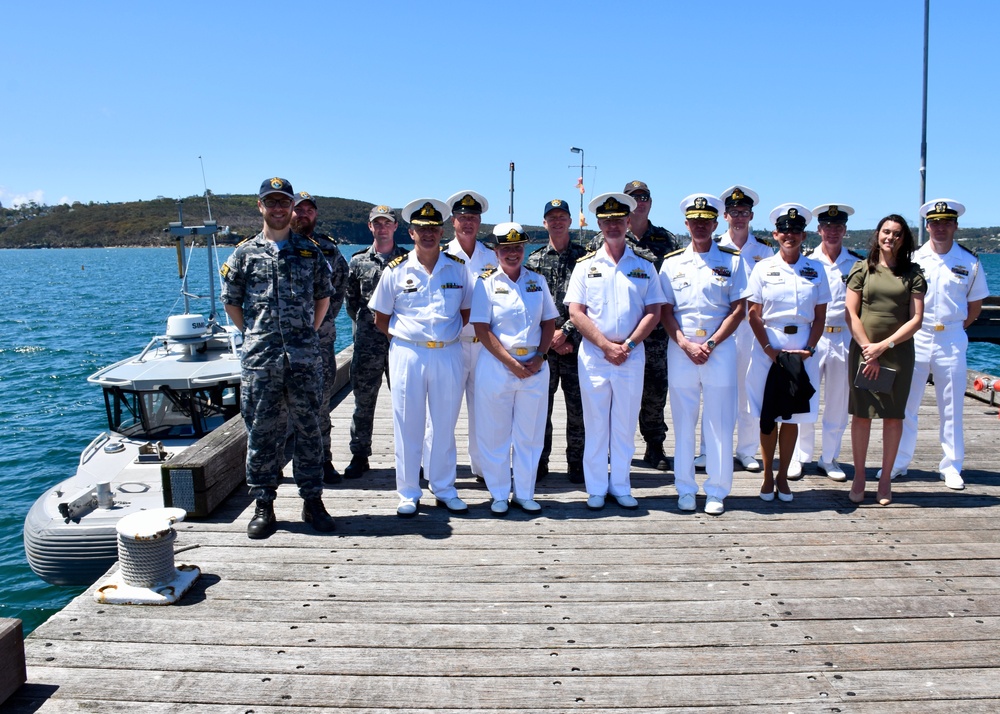 CNMOC Meets with Royal Australian Navy Counterparts