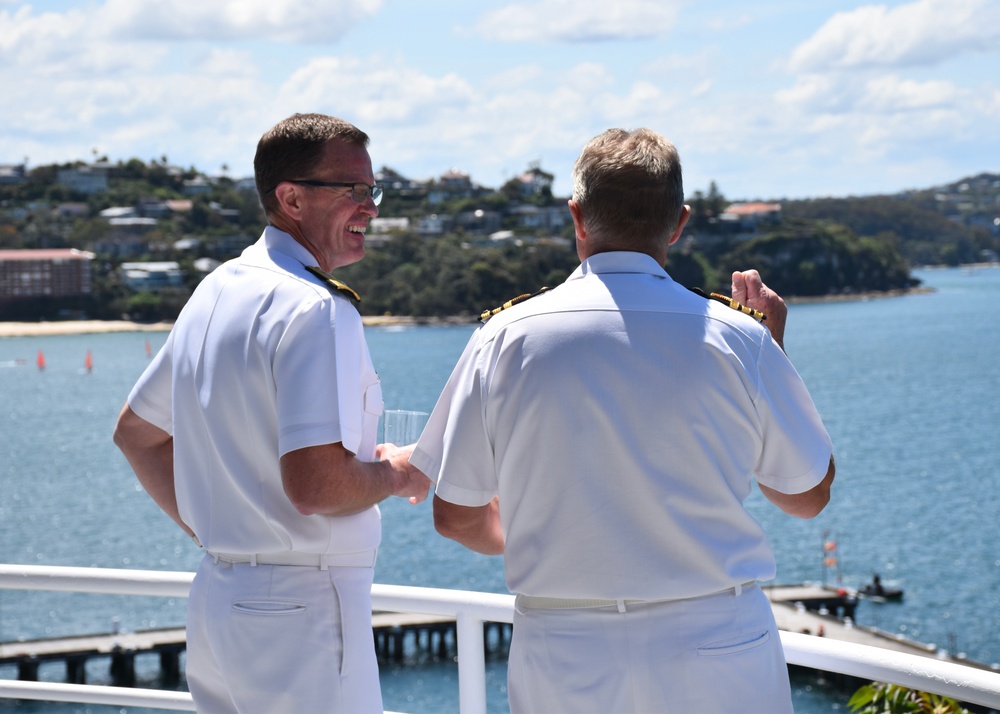 CNMOC Meets with Royal Australian Navy Counterparts