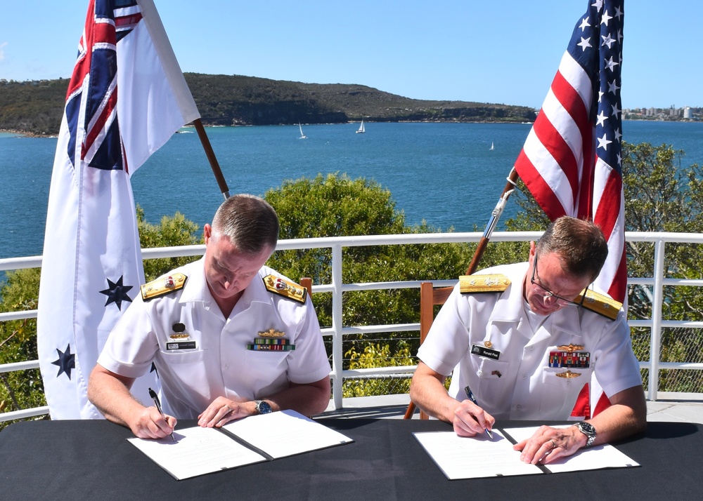 CNMOC Meets with Royal Australian Navy Counterparts