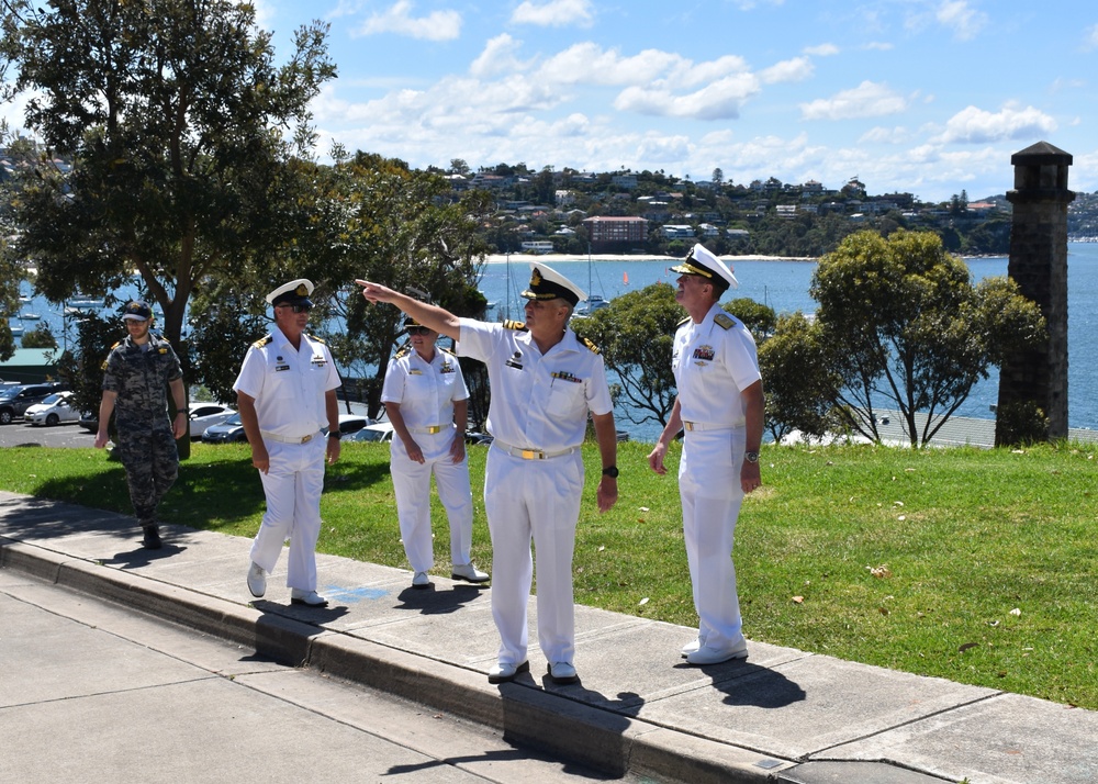 CNMOC Meets with Royal Australian Navy Counterparts