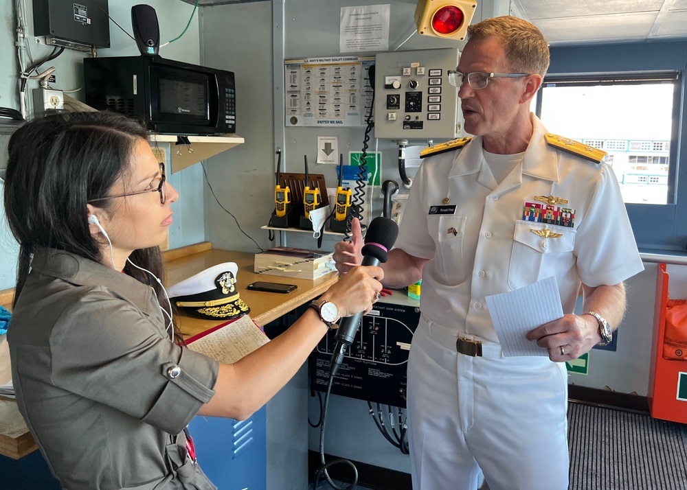 CNMOC Meets with Royal Australian Navy Counterparts