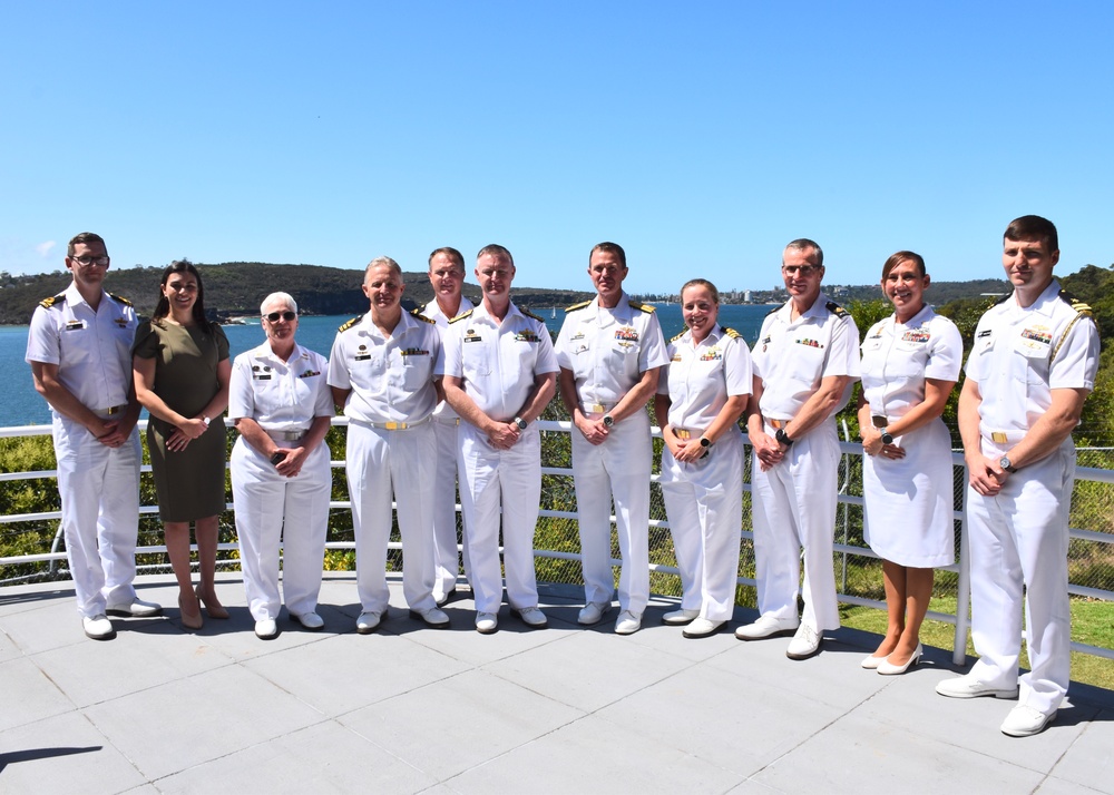 CNMOC Meets with Royal Australian Navy Counterparts