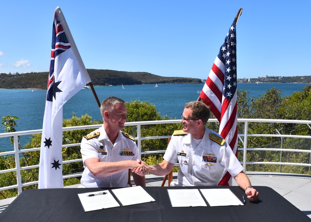 CNMOC Meets with Royal Australian Navy Counterparts