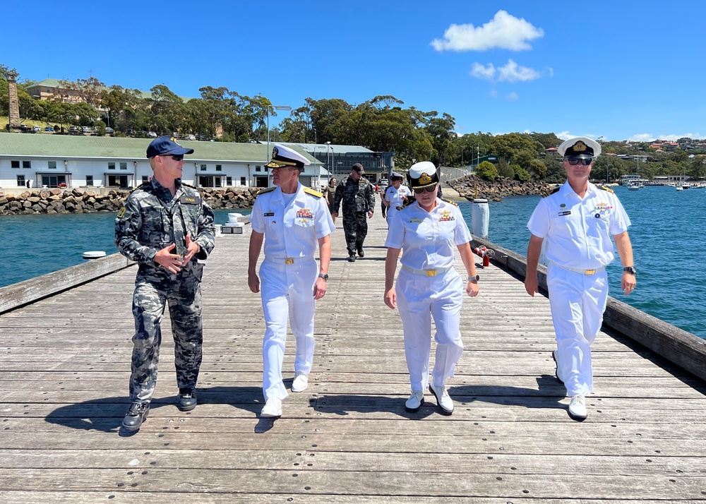 CNMOC Meets with Royal Australian Navy Counterparts