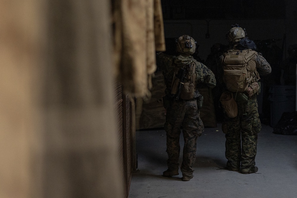 MAGTF Interoperability: MSPF Conducts Night Raid