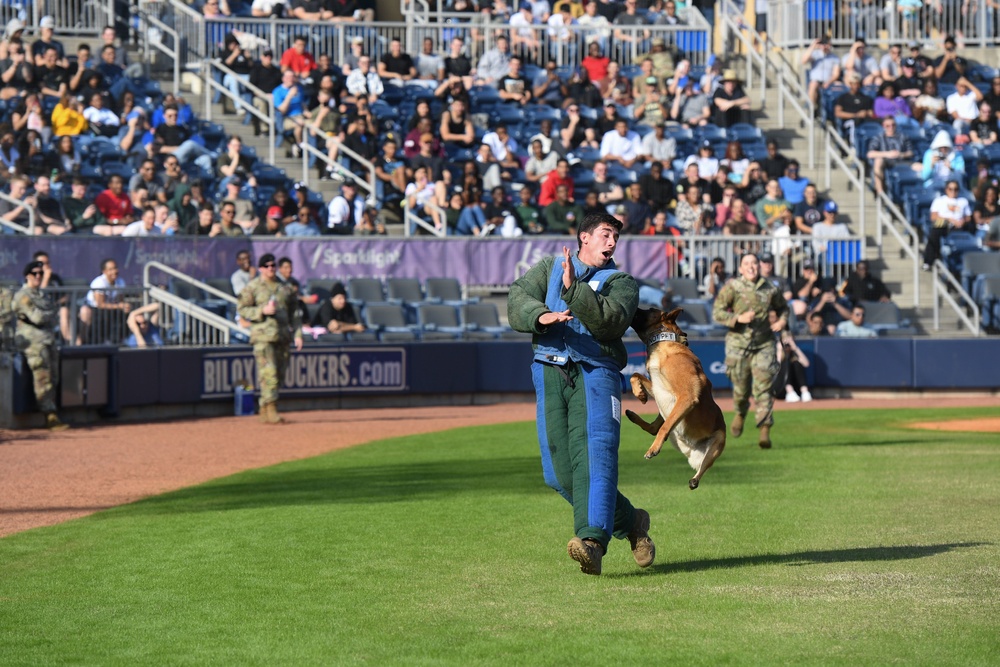 2nd Annual Chiefs vs. Eagles softball game is a big hit