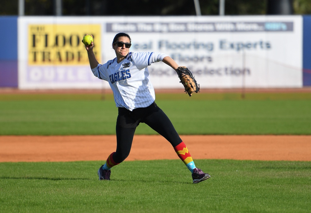 2nd Annual Chiefs vs. Eagles softball game is a big hit