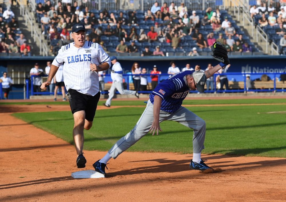 2nd Annual Chiefs vs. Eagles softball game is a big hit