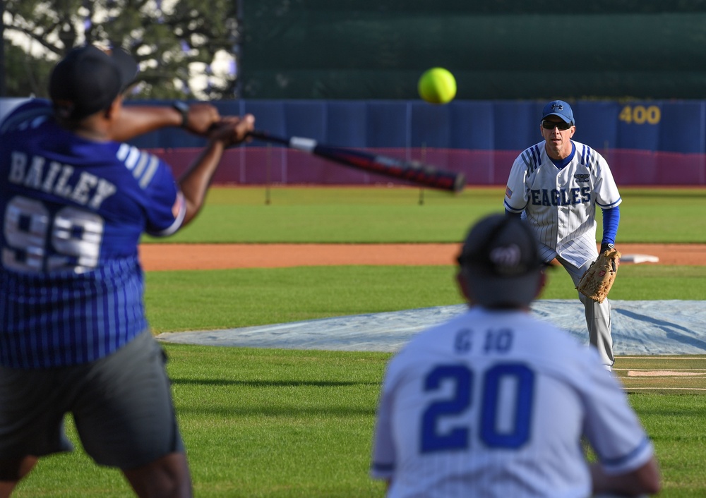 2nd Annual Chiefs vs. Eagles softball game is a big hit