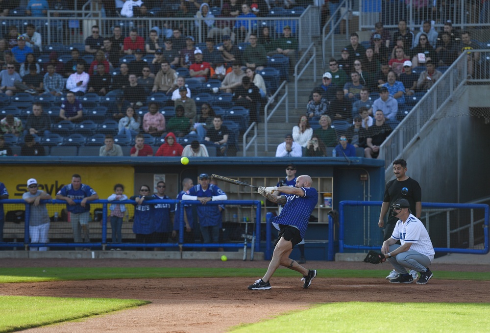 2nd Annual Chiefs vs. Eagles softball game is a big hit