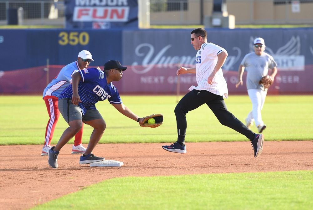 2nd Annual Chiefs vs. Eagles softball game is a big hit