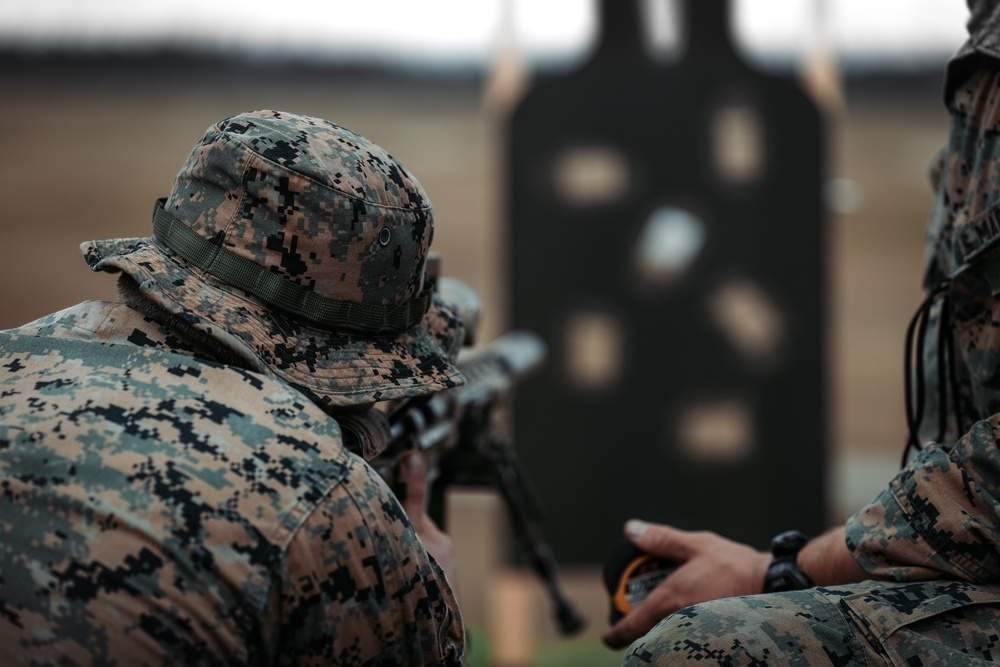 2d Marine Regiment Field Exercise 2022: Sniper Range