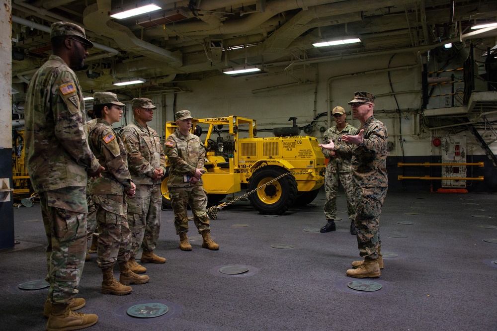 Public Health Command-Pacific Visits USS Boxer