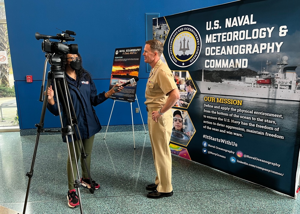 Naval Oceanography attends Oceans in Action and ANTX 2022