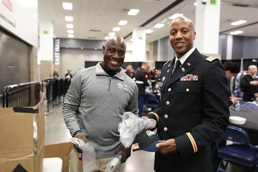 364th ESC at the Seattle Seahawk’s Salute to Service