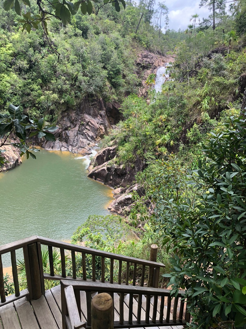 MSGs visit waterfalls in Belize
