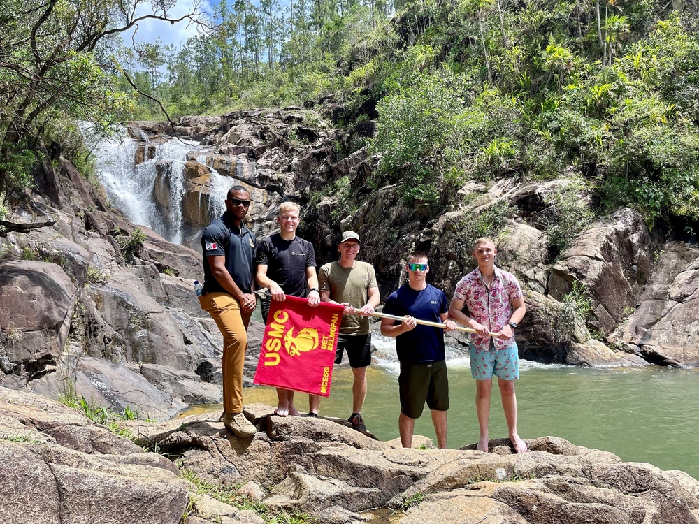 MSGs visit waterfalls in Belize