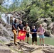 MSGs visit waterfalls in Belize