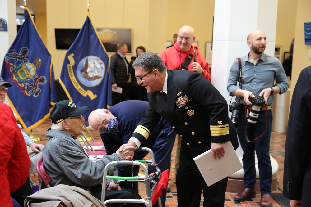 NAVSUP participates in the 2022 Pearl Harbor Remembrance Ceremony at the Pennsylvania State Capitol