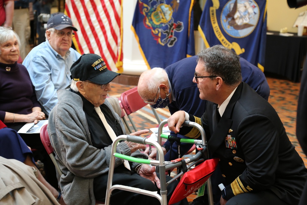 NAVSUP participates in the 2022 Pearl Harbor Remembrance Ceremony at the Pennsylvania State Capitol