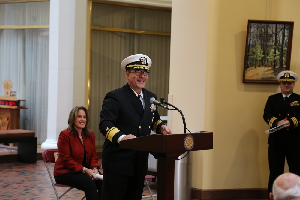 NAVSUP participates in the 2022 Pearl Harbor Remembrance Ceremony at the Pennsylvania State Capitol