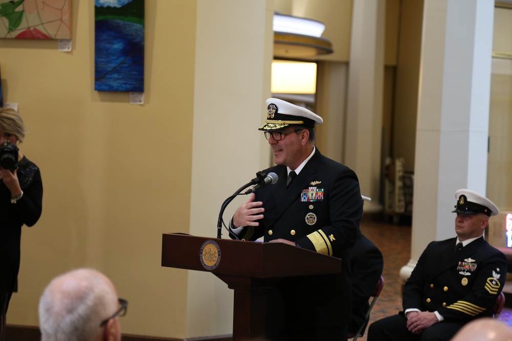 NAVSUP participates in the 2022 Pearl Harbor Remembrance Ceremony at the Pennsylvania State Capitol