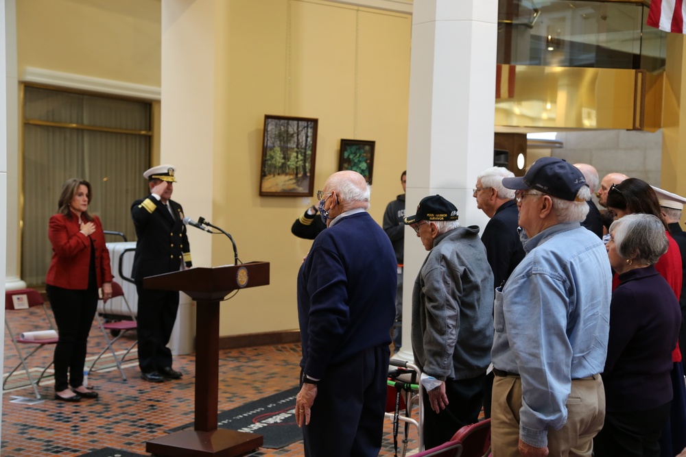 NAVSUP participates in the 2022 Pearl Harbor Remembrance Ceremony at the Pennsylvania State Capitol