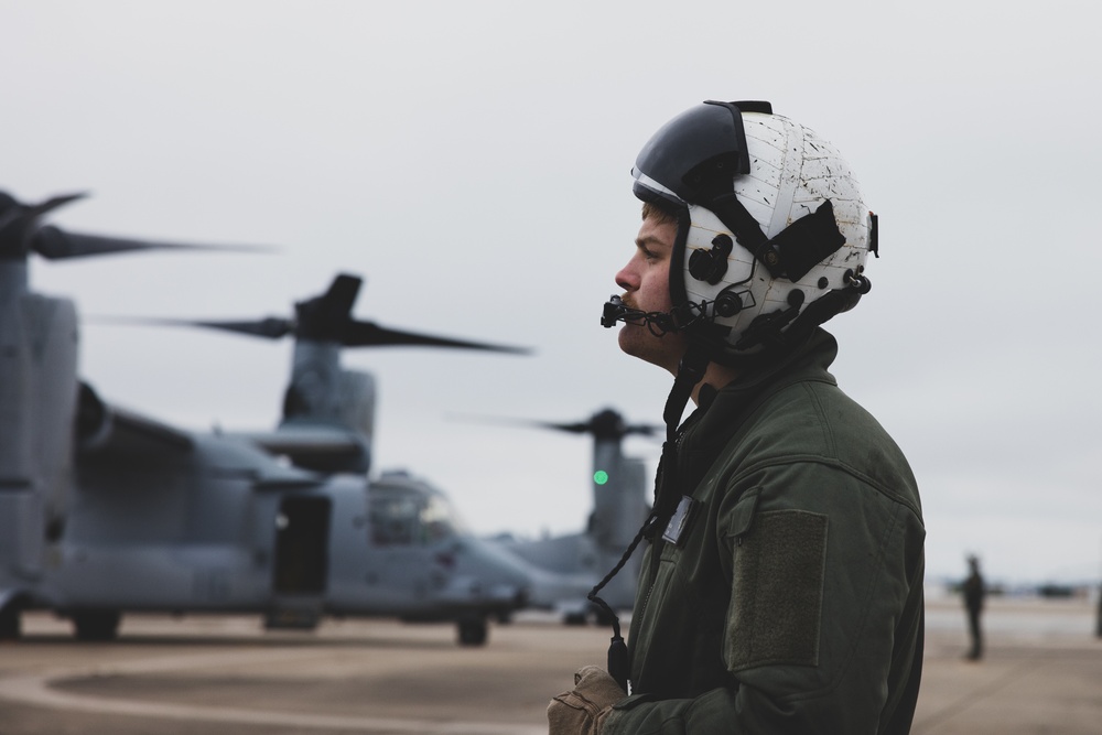Exercise Trident: 26th MEU Aviation Command Element Integrates with SOF