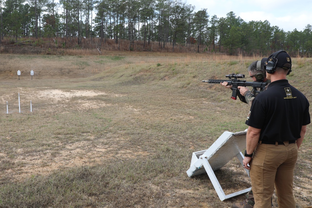 Action Shooting Team hosts French Brig. Gen. Ivan Martin