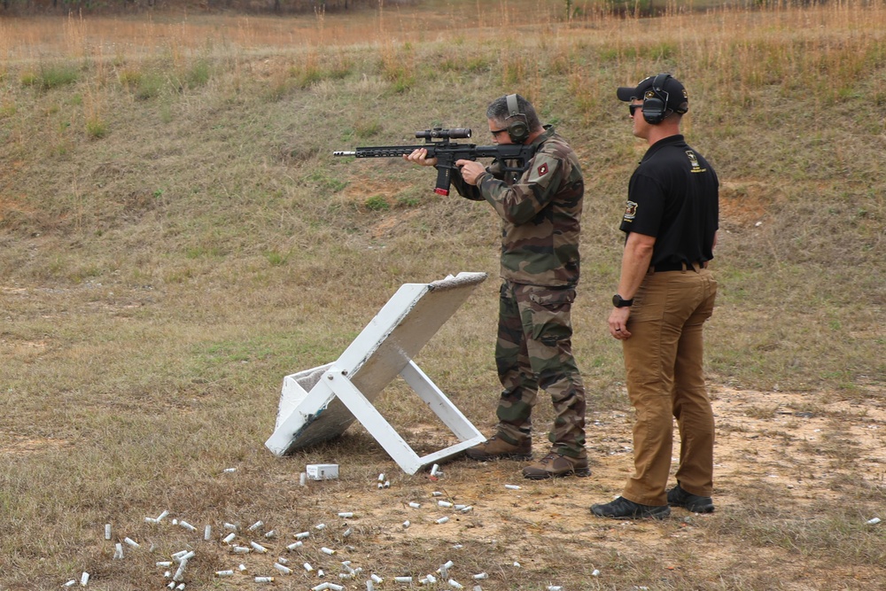Action Shooting Team hosts French Brig. Gen. Ivan Martin