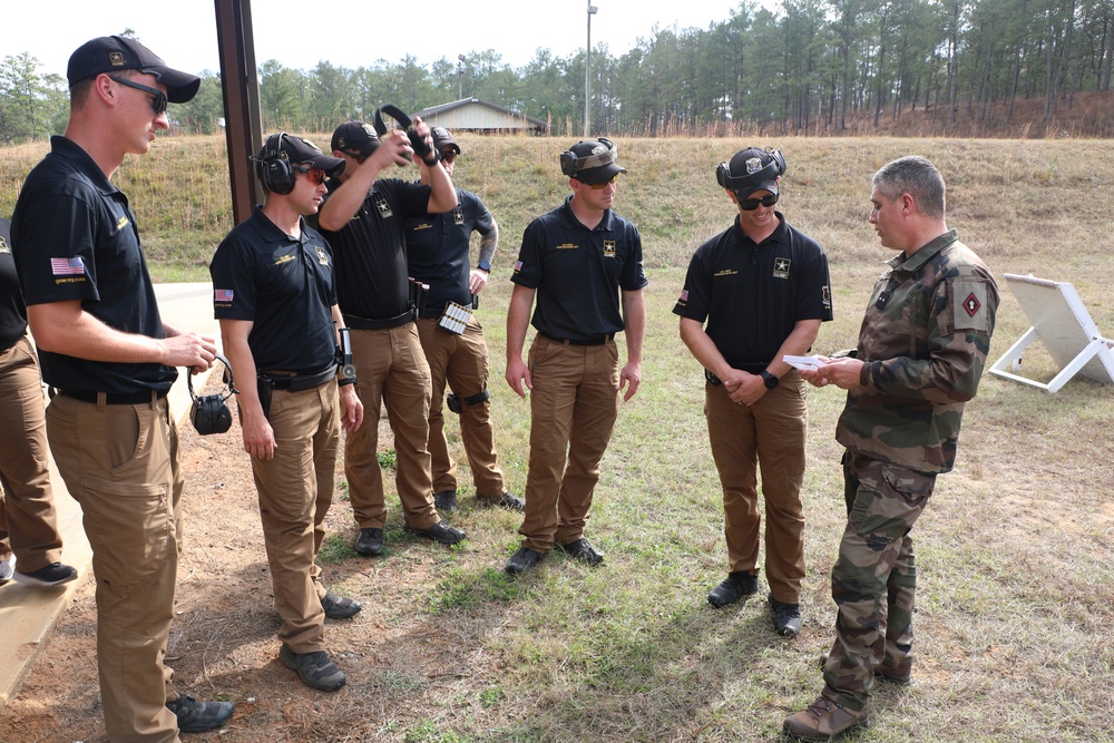 Action Shooting Team hosts French Brig. Gen. Ivan Martin