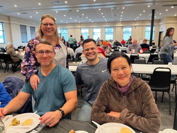 Volunteering at Thanksgiving Event