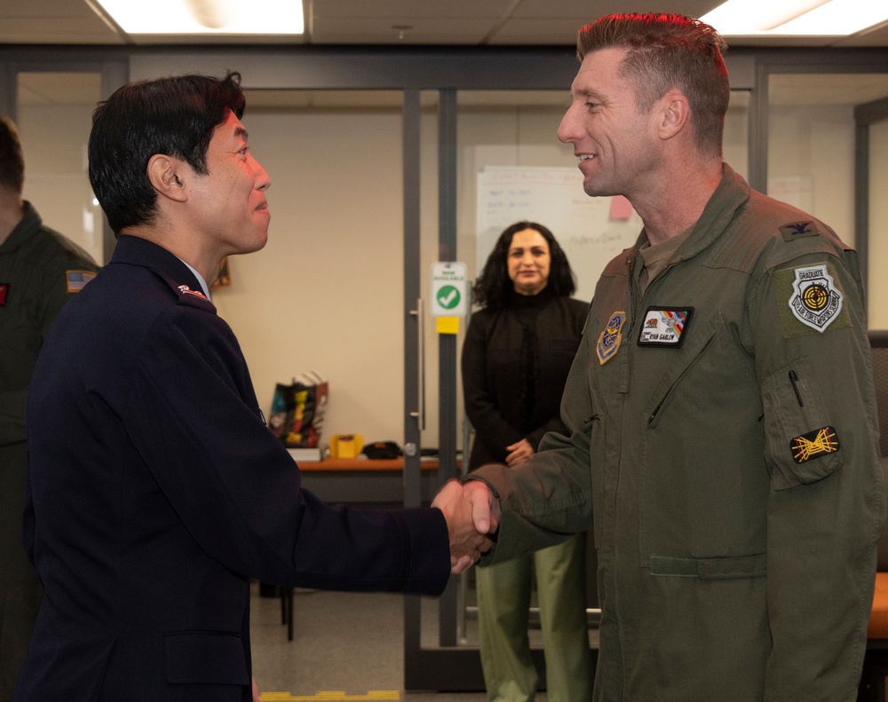 JASDF visits TAFB Phoenix Spark Cell