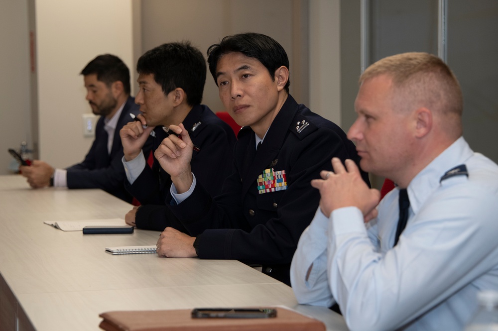 JASDF visits TAFB Phoenix Spark Cell