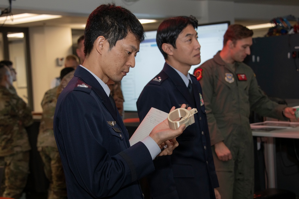 JASDF visits TAFB Phoenix Spark Cell