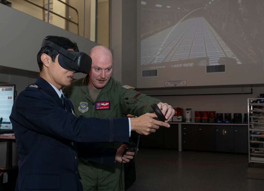 JASDF visits TAFB Phoenix Spark Cell