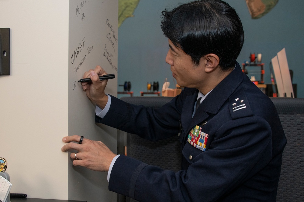 JASDF visits TAFB Phoenix Spark Cell