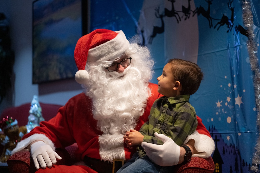 Christmas tree lighting ceremony